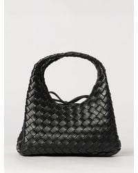 Bottega Veneta - Small Campana Intrecciato Leather Shoulder Bag - Lyst