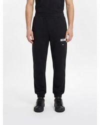 Moschino - Cotton Jogging Trousers With Logo - Lyst