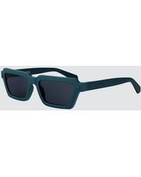 Calvin Klein - Cat-Eye Acetate Sunglasses With Monogram Logo - Lyst