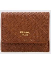 Prada - Wallet - Lyst