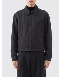 Lemaire - Linen Blend Shirt Jacket - Lyst