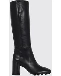 Hogan - Flat Ankle Boots - Lyst