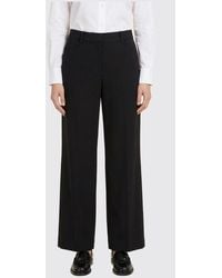 Max Mara - Virgin Wool Blend Trousers - Lyst