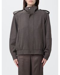 Frankie Shop - Viscose Blend Bomber Jacket - Lyst