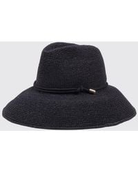 Emporio Armani - Woven Paper Hat - Lyst