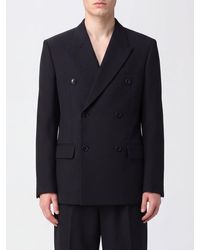 Balenciaga - Double-Breasted Wool Blazer With Classic Lapels - Lyst