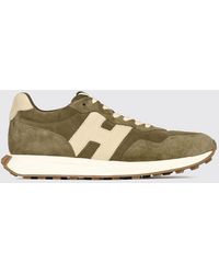 Hogan - H641 Sneakers Aus Glatt- Und Velours-Kalbsleder Mit H-Logo - Lyst