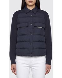 Brunello Cucinelli - Short Quilted Down Jacket - Lyst