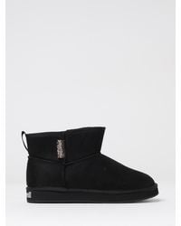 Just Cavalli - Flat Ankle Boots - Lyst