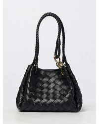 Bottega Veneta - Parachute Small Woven Leather Bag - Lyst