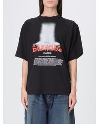 Balenciaga - Relaxed Fit T-Shirt - Lyst