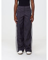 adidas Originals - High-Waisted Wide Leg Trousers - Lyst