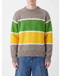 JW Anderson - Striped Lambswool Relaxed Fit Jumper - Lyst