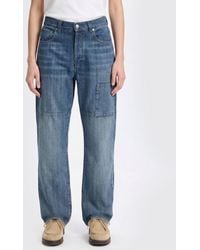 Wales Bonner - High-Rise Wide-Leg Cotton Denim Jeans - Lyst