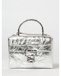 Coccinelle - Arlettis Droplet Wrinkled Effect Laminated Leather Bag - Lyst