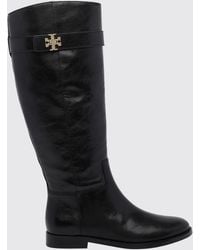 Tory Burch - Double T Knee-High Western Boots - Lyst