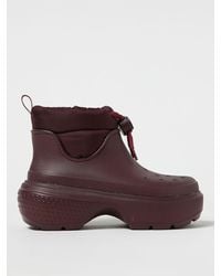 Crocs™ - Flat Ankle Boots - Lyst
