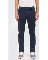 Dondup - Stretch Cotton Chino Trousers - Lyst