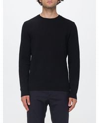 Zanone - Jersey Slim Fit De Cuello Redondo En Pura Lana Virgen Con Bordes Acanalados - Lyst