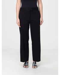 Liviana Conti - Jeremy Wide-Leg Crêpe Cropped Trousers - Lyst
