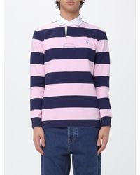 Polo Ralph Lauren - Striped Cotton Polo Shirt - Lyst