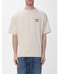 Drole de Monsieur - Cotton T-Shirt With Slogan - Lyst