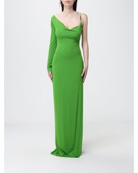 Elisabetta Franchi - Jersey One Shoulder Dress - Lyst