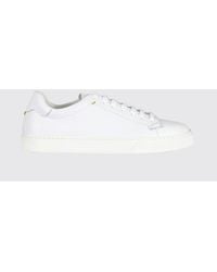 Doucal's - Hammered Leather Sneakers - Lyst