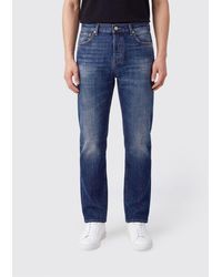 Haikure - Blake Straight Fit Organic Cotton Denim Jeans - Lyst
