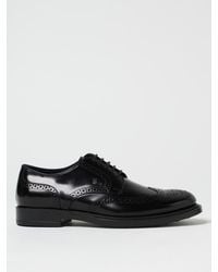 Tod's - E Leder Derby Schuhe - Lyst