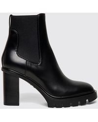 Santoni - Flache Stiefeletten Damen - Lyst