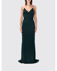 Tom Ford - Long Satin Evening Gown With Jewelled Straps And Train - Lyst