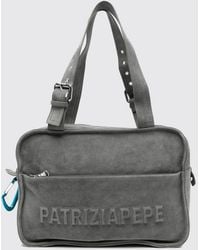 Patrizia Pepe - (Im)Perfection Suede Calfskin Shoulder Bag - Lyst