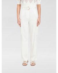 Twinset - Lyocell Cargo Trousers - Lyst