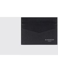 Givenchy - Full-Grain Leather Credit Card Holder - Lyst