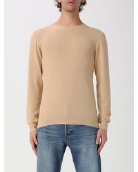 Drumohr - Cotton Blend Crew Neck Pullover - Lyst