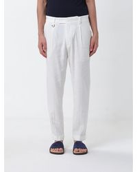 Paolo Pecora - Virgin Wool Tailored Trousers - Lyst