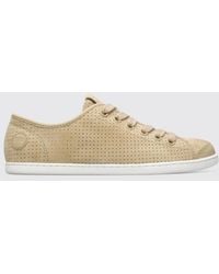 Camper - Uno Sneakers In Perforated Nubuck - Lyst