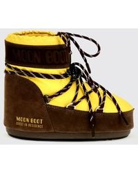 Moon Boot - Bottine De Neige Icon Low En Daim Et Nylon Guest - Lyst