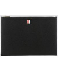 Thom Browne - Grain Leather Pouch - Lyst