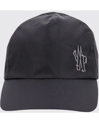 Moncler - Cappello in nylon con logo ricamato - Lyst