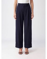 Giorgio Armani - High-Waisted Virgin Wool Palazzo Trousers - Lyst