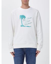 Drole de Monsieur - Cotton Sweatshirt With Embroidered Logo - Lyst