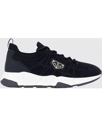 Philipp Plein - Low-Top Technical Mesh Sneakers With Elasticized Ankle - Lyst