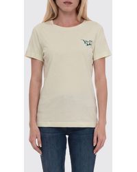 BOSS - Cotton T-Shirts With Mini Logo - Lyst