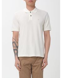 Emporio Armani - Cotton Polo Shirt - Lyst