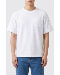 Sacai - Cotton Basic T-Shirt - Lyst