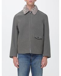Our Legacy - Short Wool-Blend Coat With Classic Collar And Zip Closure - Lyst