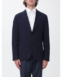 Paul Smith - Single-Breasted Wool Blazer With Patch Pockets - Lyst