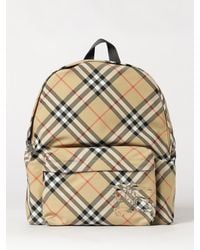 Burberry - Vintage Check Nylon Backpack With Ekd Logo - Lyst